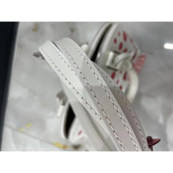 Louis Vuitton x YK White/Red Epi Alma BB - Picture 5 of 10